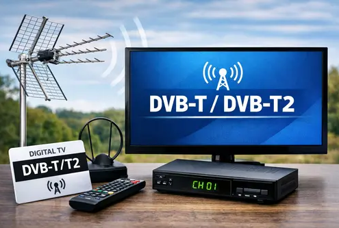 DVB-t og DVB-T2